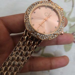 Ck rose gold watch